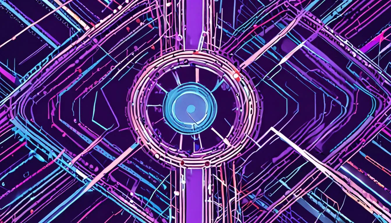 Abstract illustration of branching paths representing different video tool choices for creators