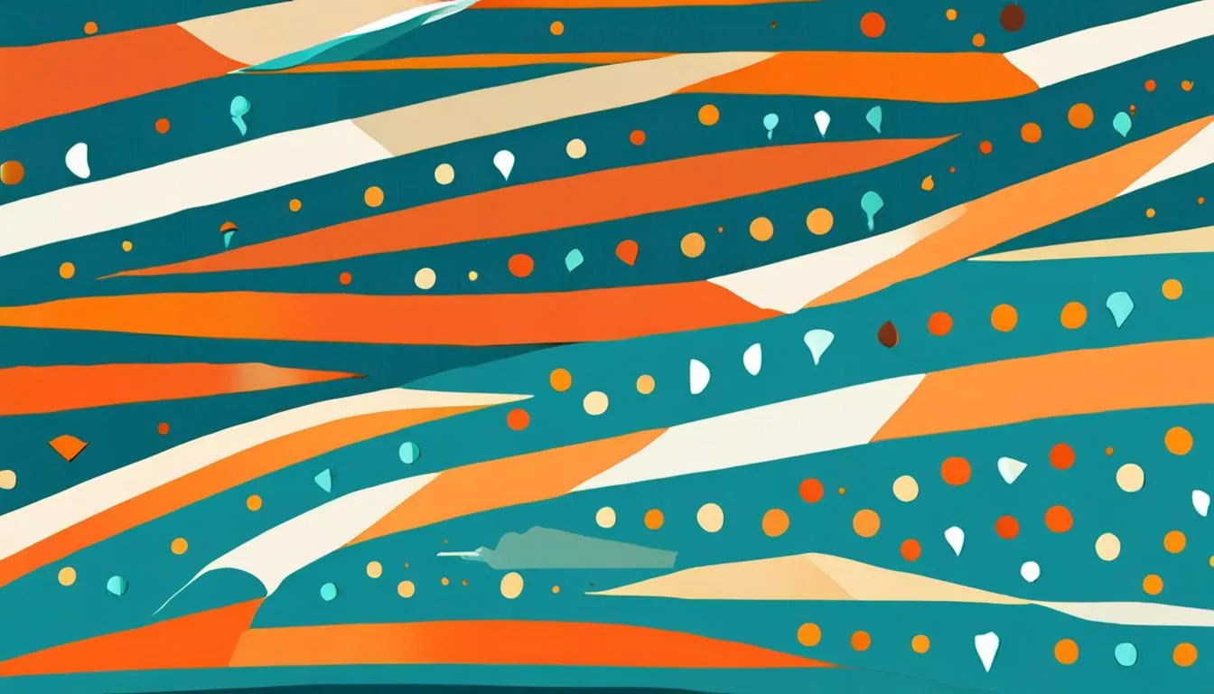 Funnel diagram showing scattered mixed topics narrowing into one consistent stream reaching an audience