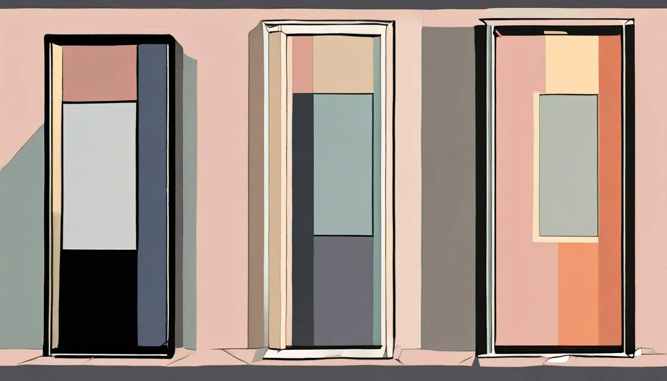 Diagram illustrating how a vertical frame is cropped down to a wider central rectangle