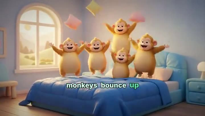 A frame from a Clip Viral example video — Nursery rhyme