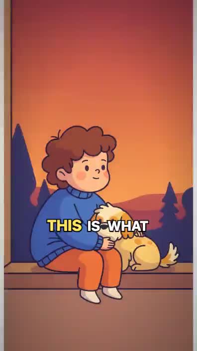 A frame from a sample video in the 2D Cartoon style