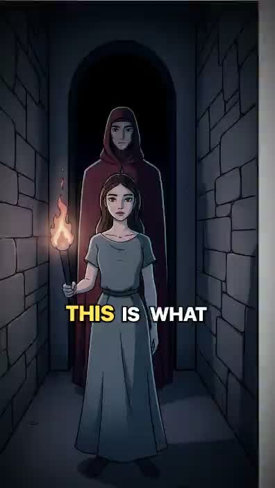 A frame from a sample video in the Dark Cartoon style